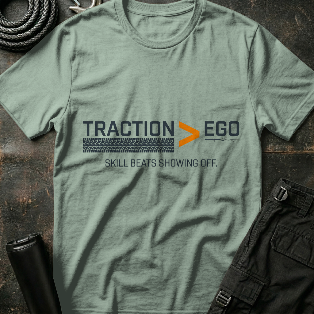Traction Greater than Ego T-Shirt