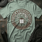 Coffee and Contour Lines T-Shirt