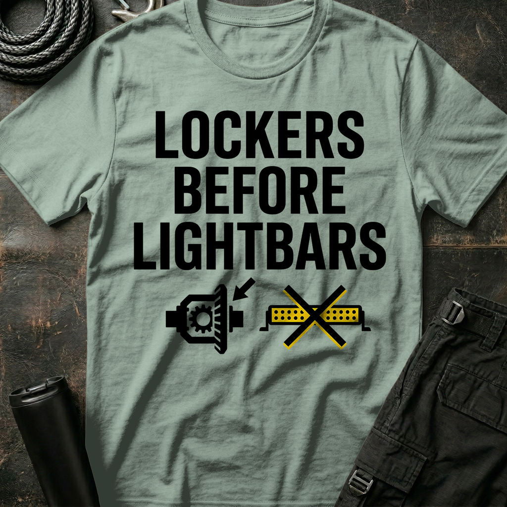 Lockers Before Lightbars T-Shirt