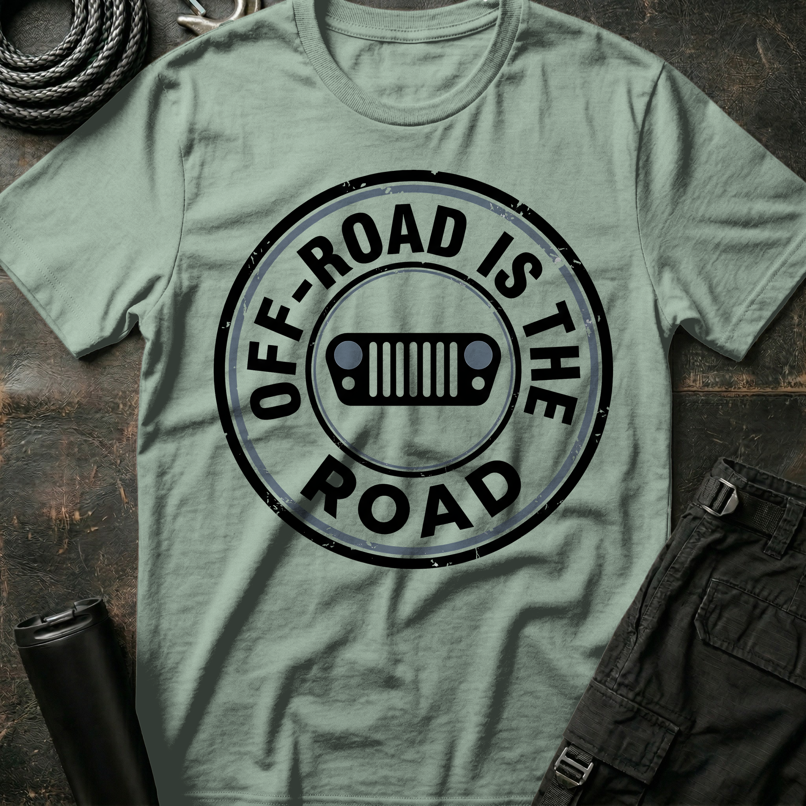 Off-Road is the Road T-Shirt