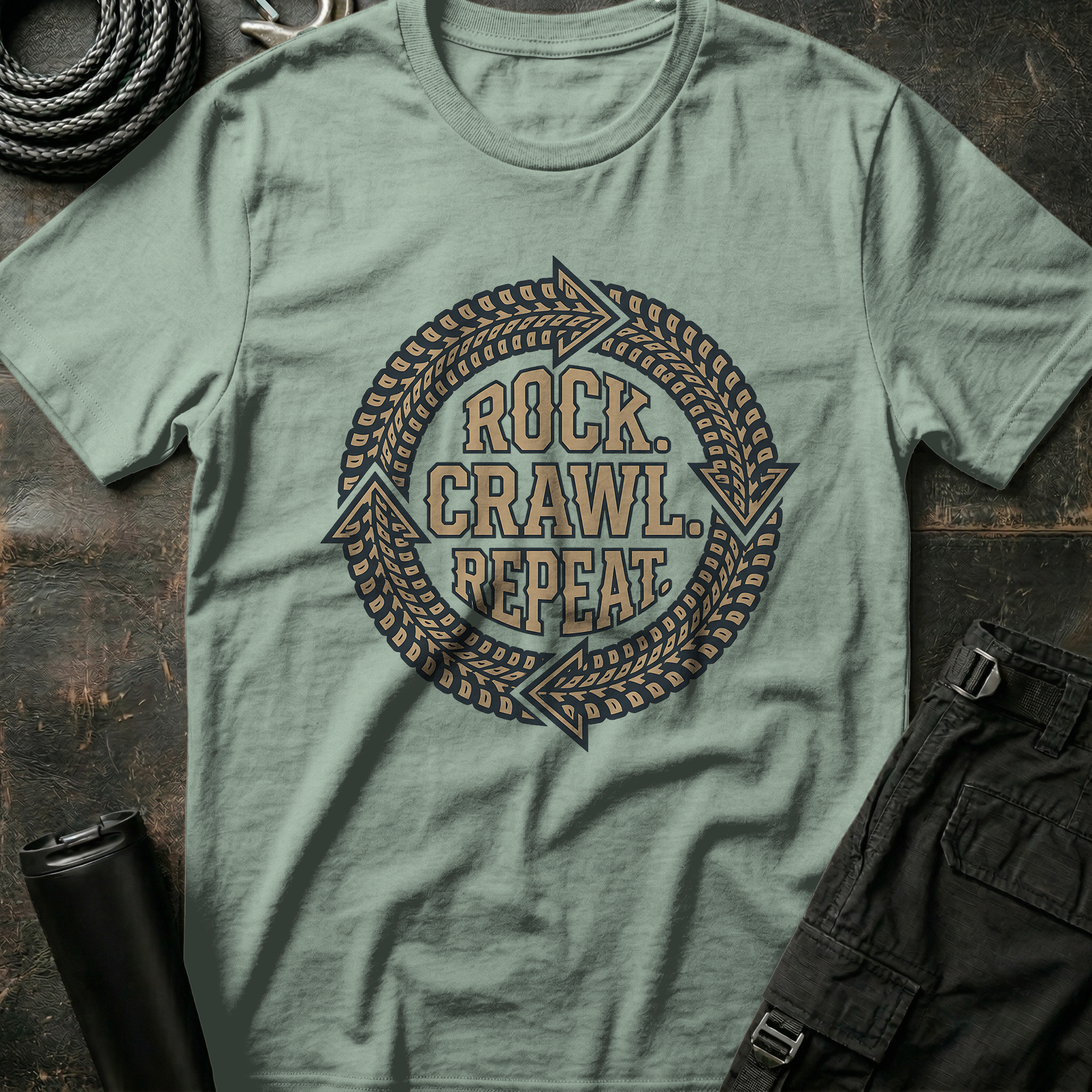 Rock Crawl Repeat T-Shirt