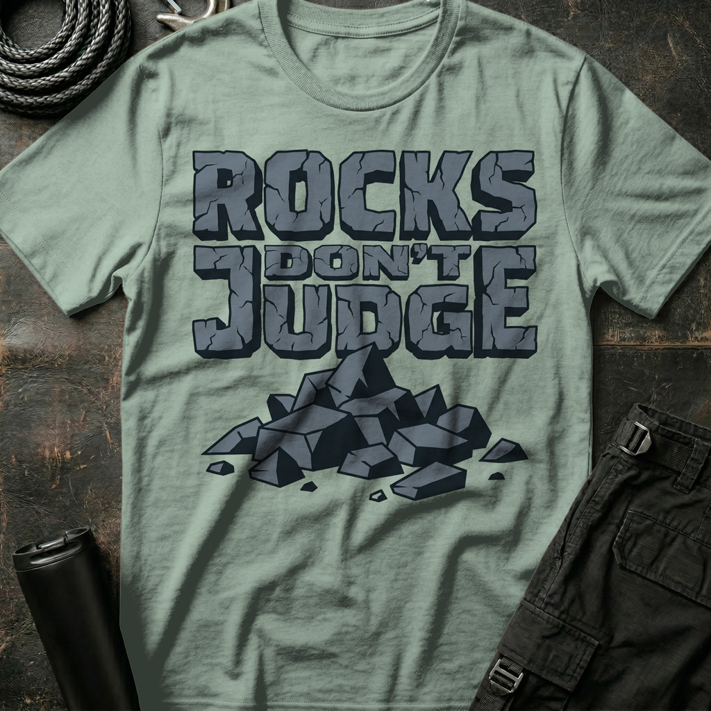 Rocks Don't Judge T-Shirt