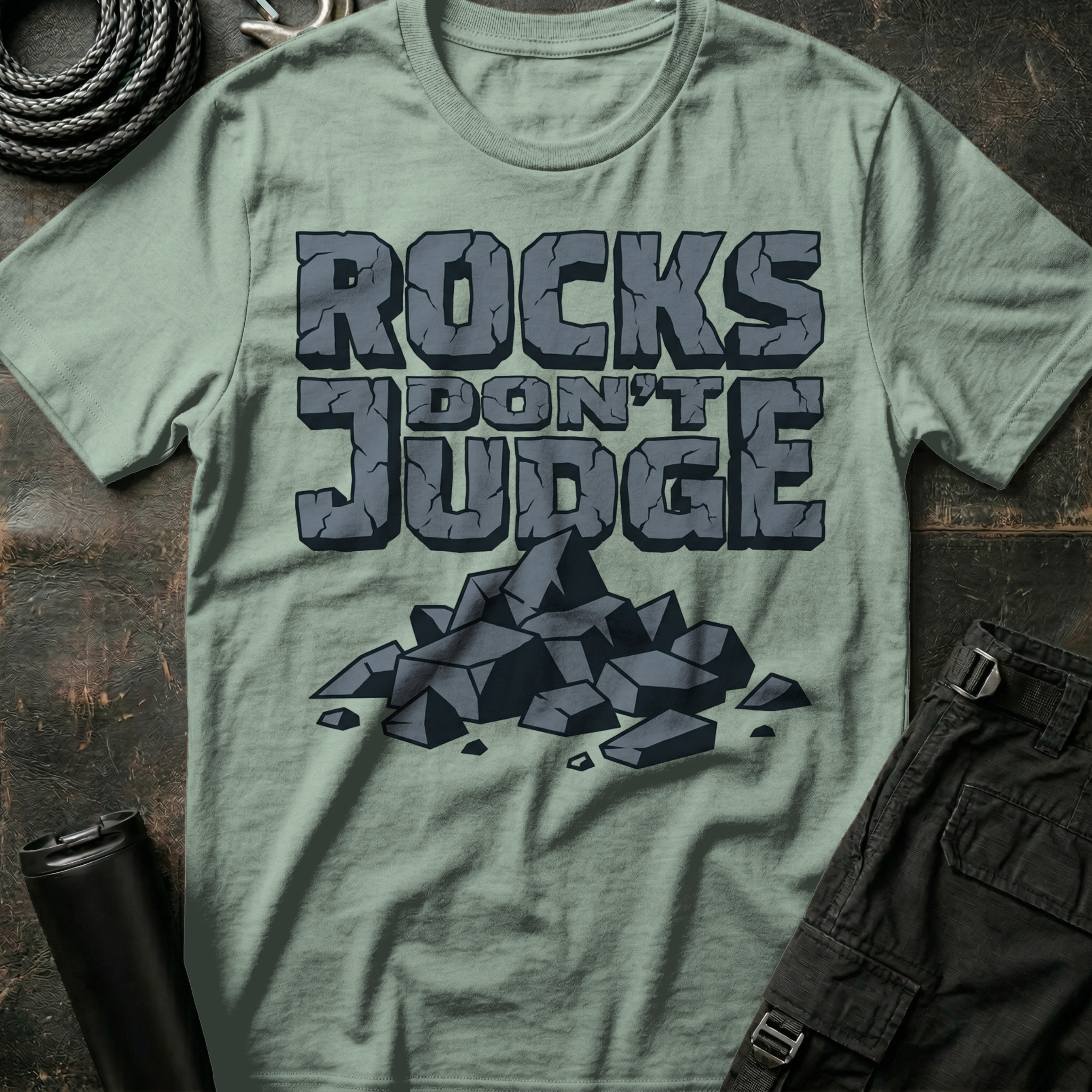 Rocks Don't Judge T-Shirt