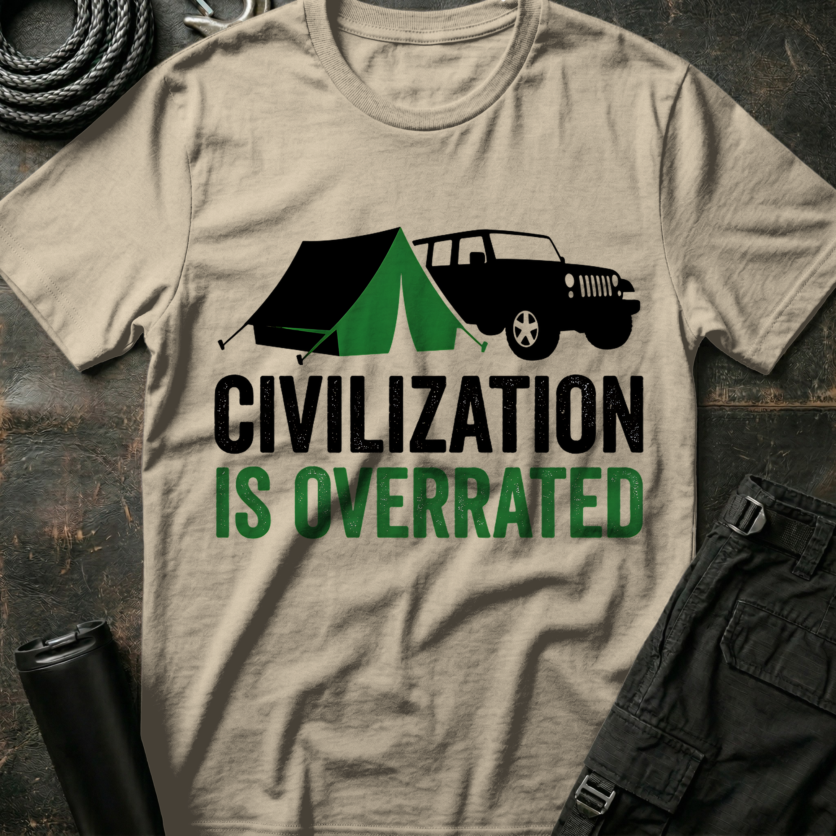 Civilization is Overrated T-Shirt