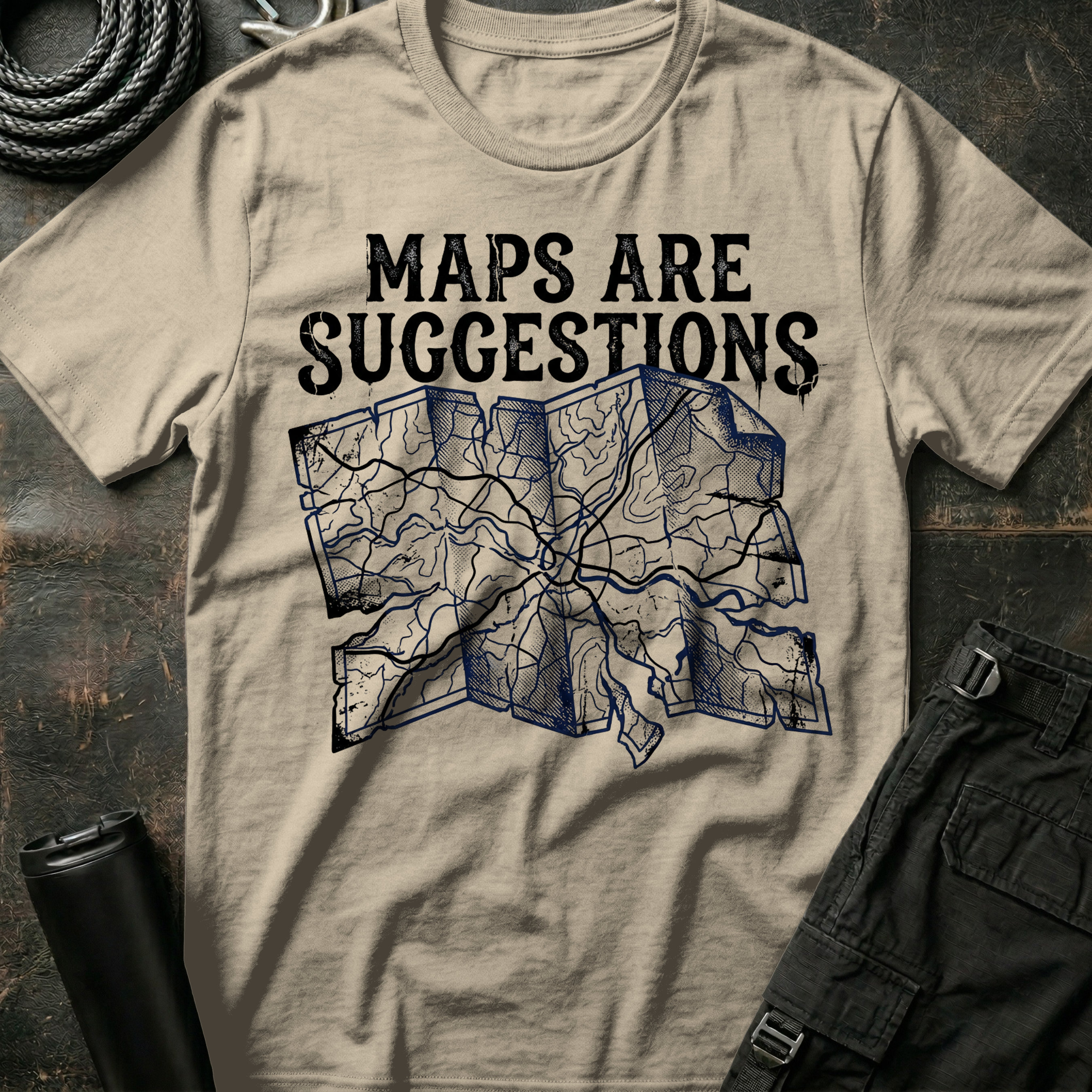 Maps are Suggestions T-Shirt