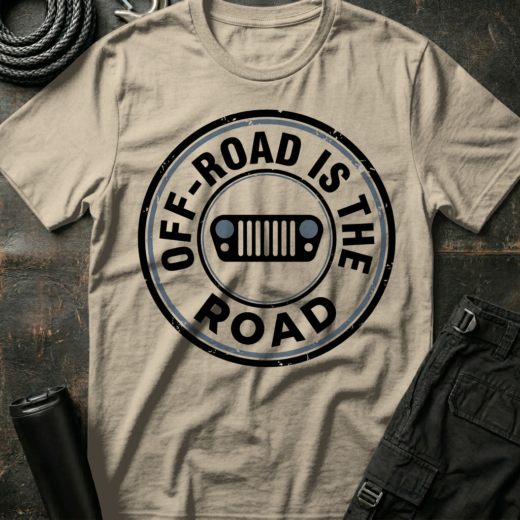 Off-Road is the Road T-Shirt