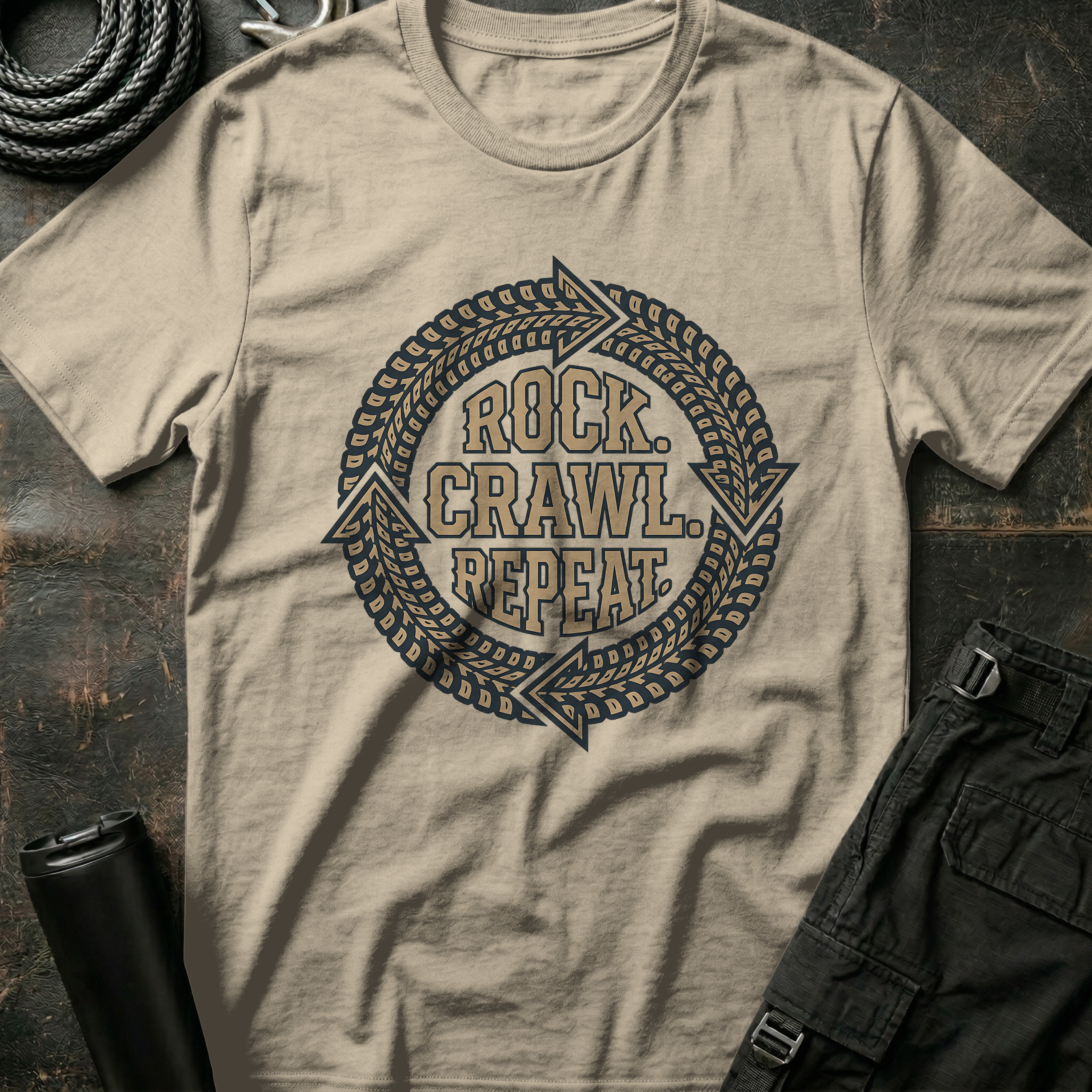 Rock Crawl Repeat T-Shirt