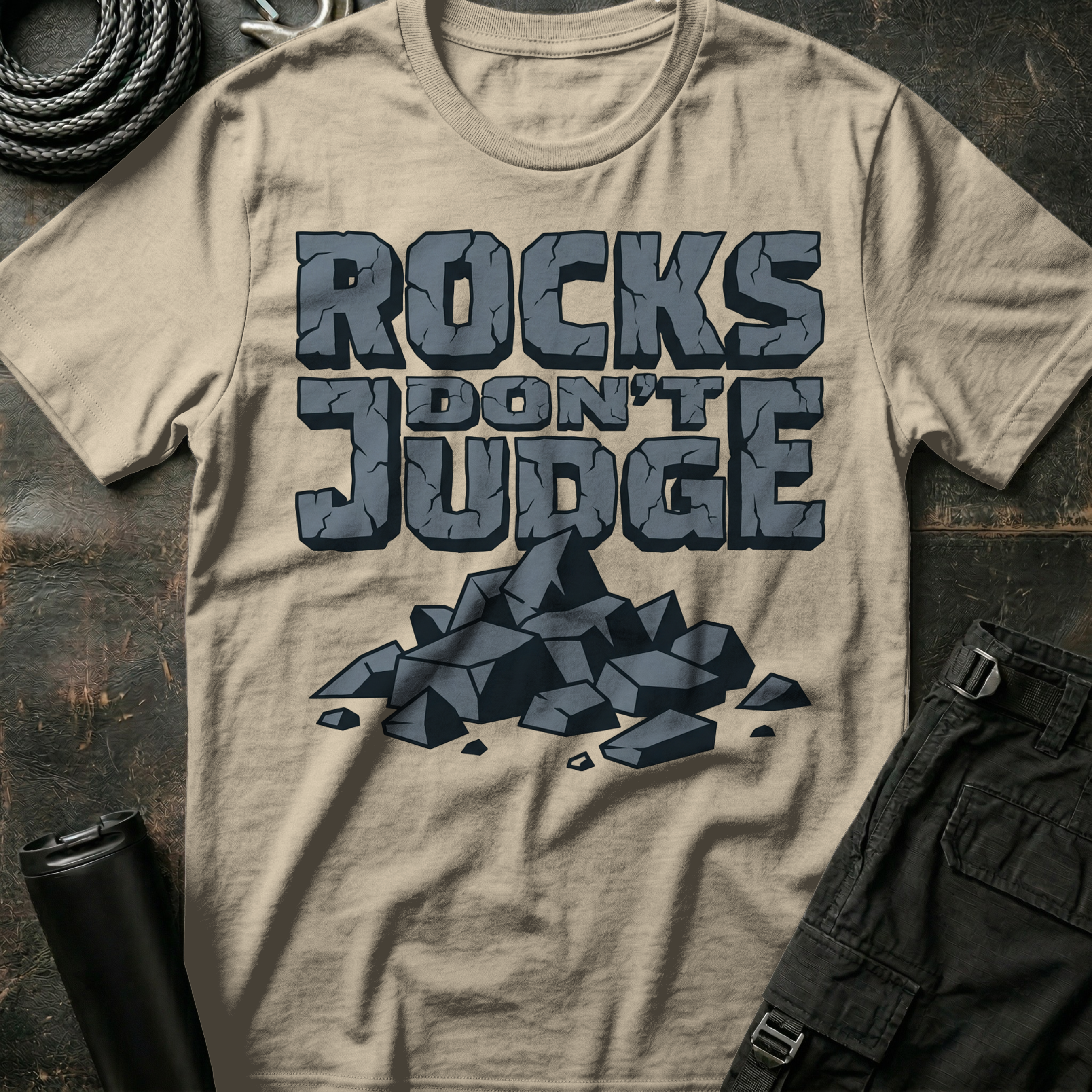 Rocks Don't Judge T-Shirt