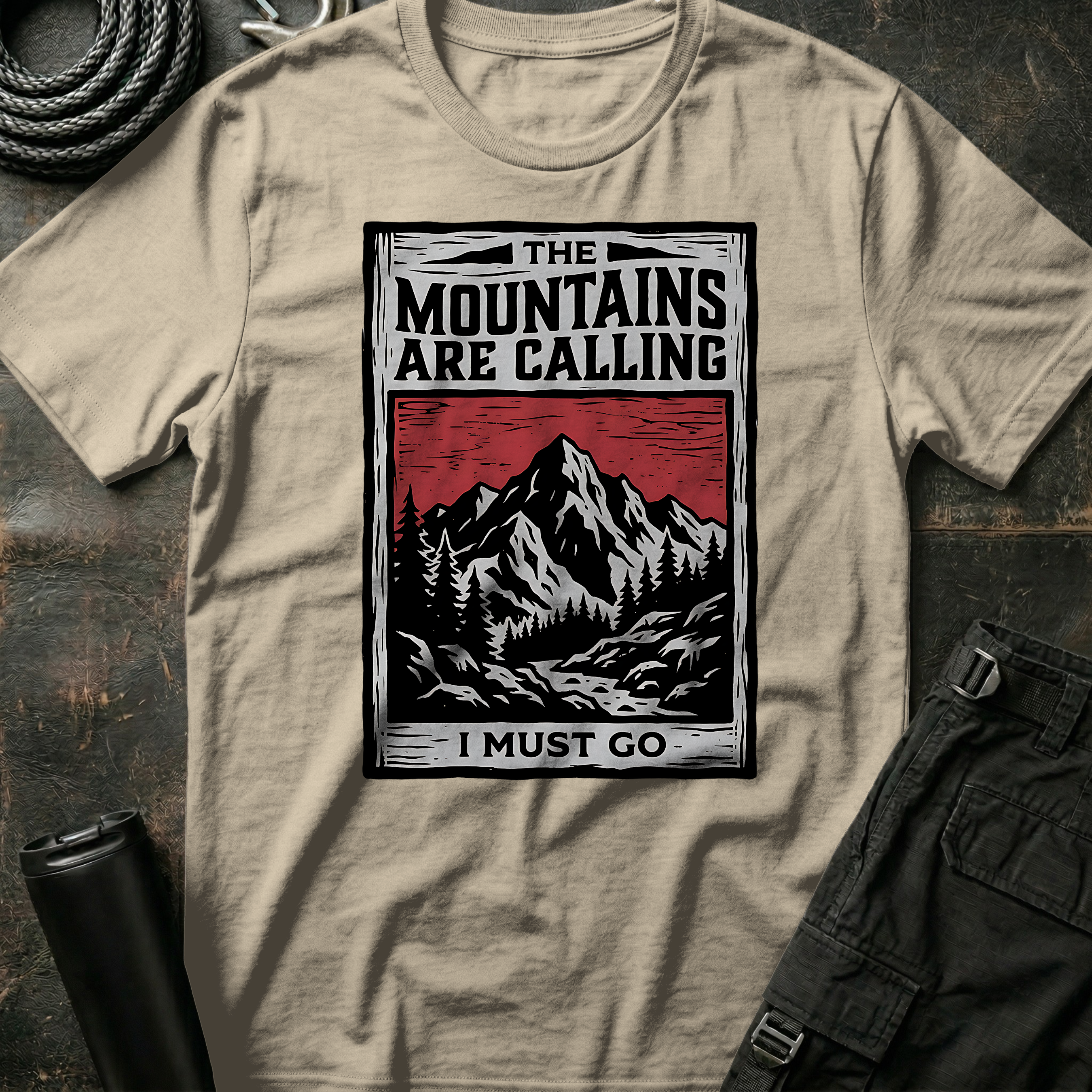 The Mountains are Calling T-Shirt