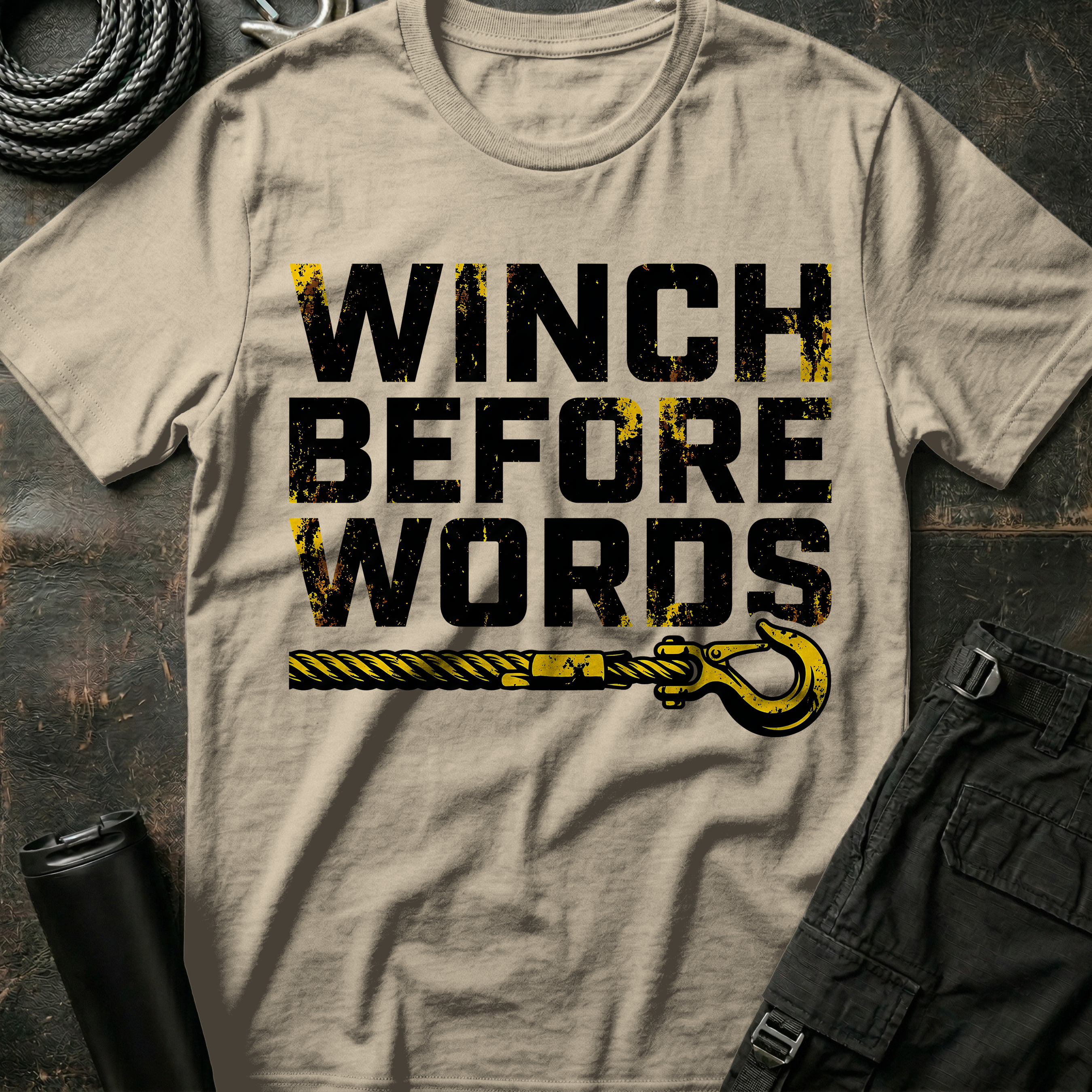 Winch Before Words T-Shirt