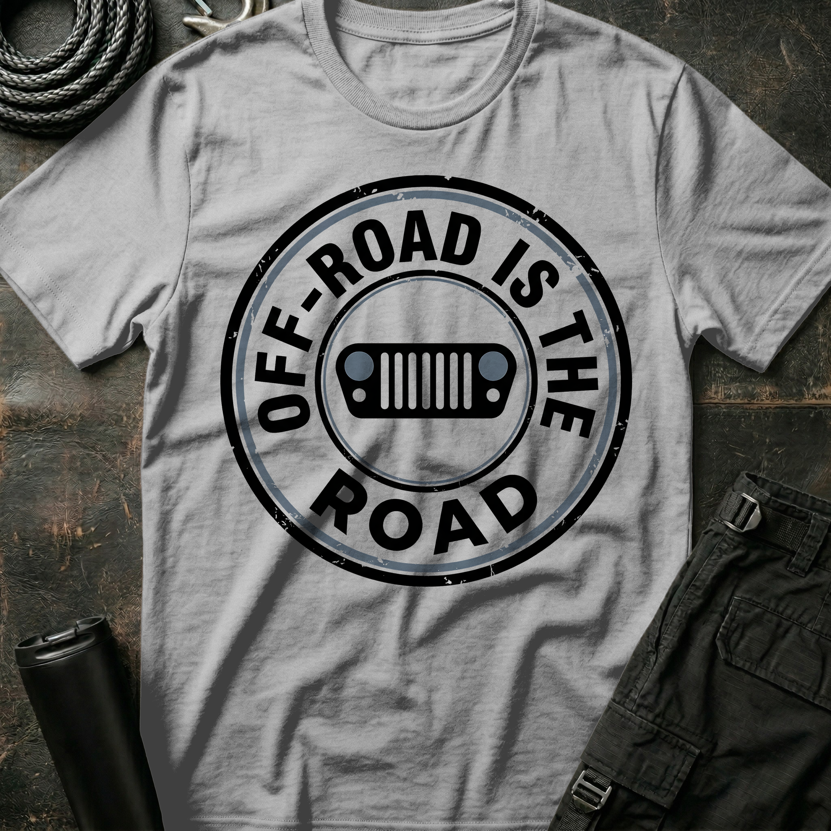 Off-Road is the Road T-Shirt