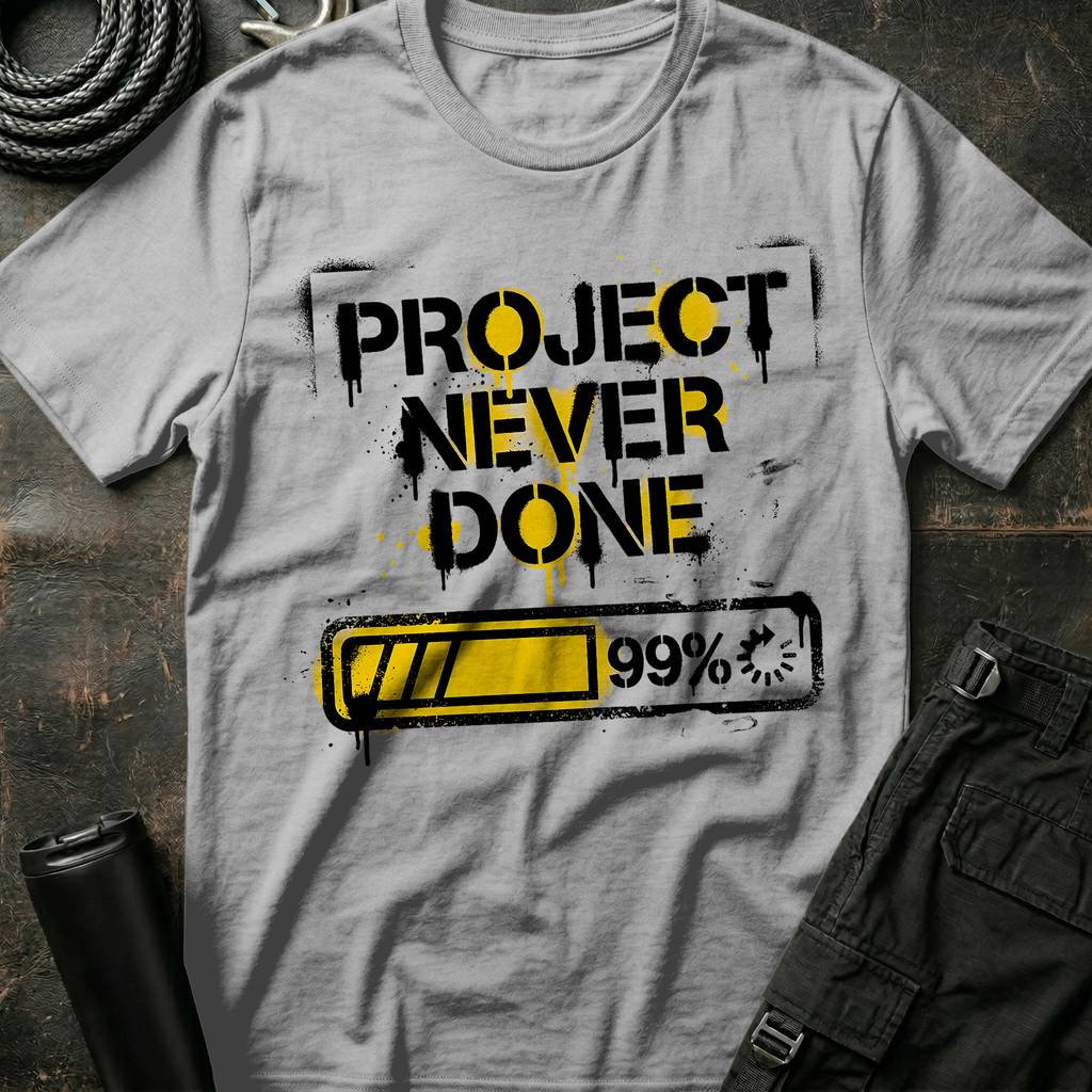Project Never Done T-Shirt