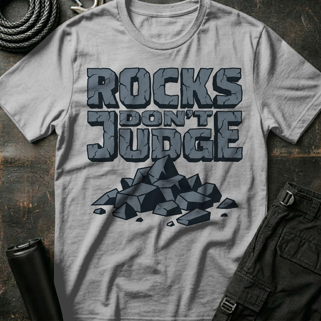 Rocks Don't Judge T-Shirt