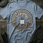 Coffee and Contour Lines T-Shirt