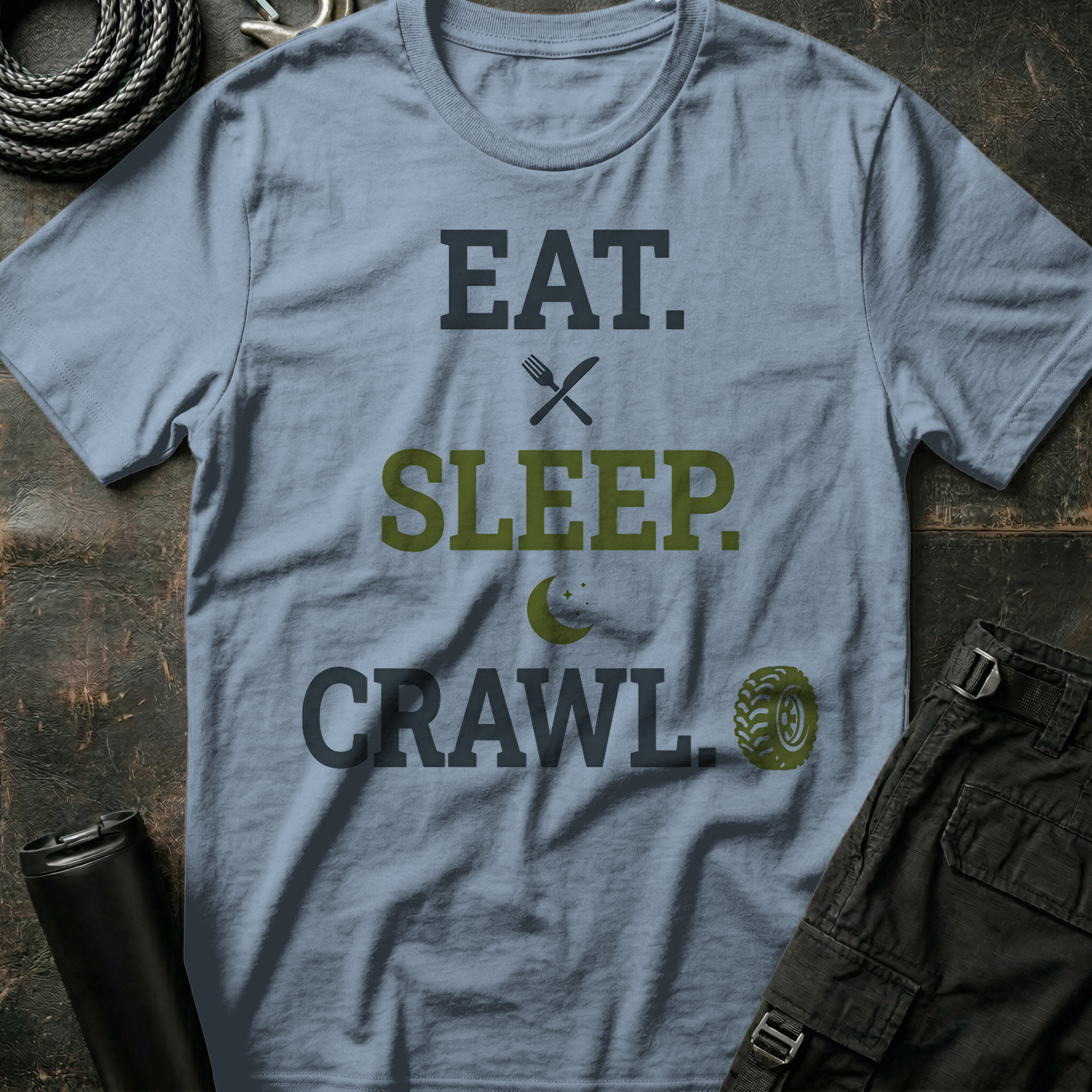 Eat . Sleep . Crawl T-Shirt