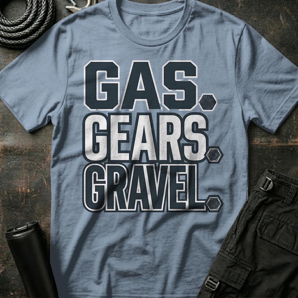 Gas Gears Gravel T-Shirt