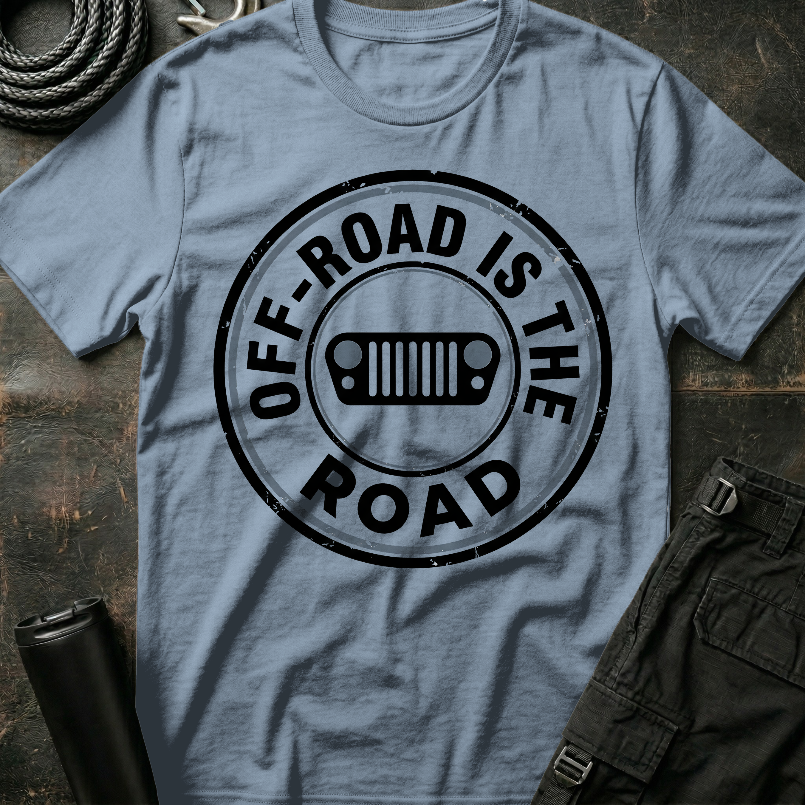 Off-Road is the Road T-Shirt