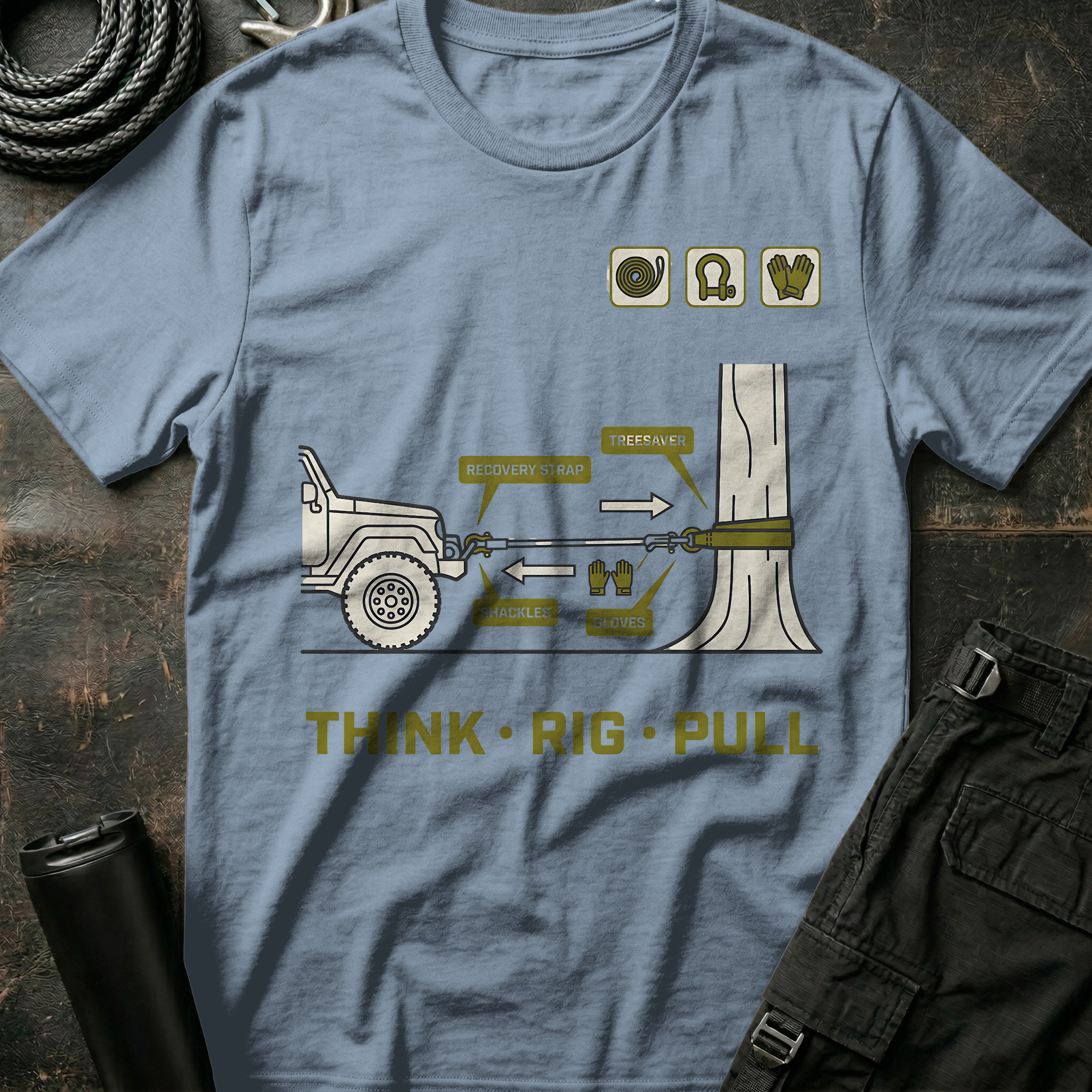 Think . Rig . Pull T-Shirt