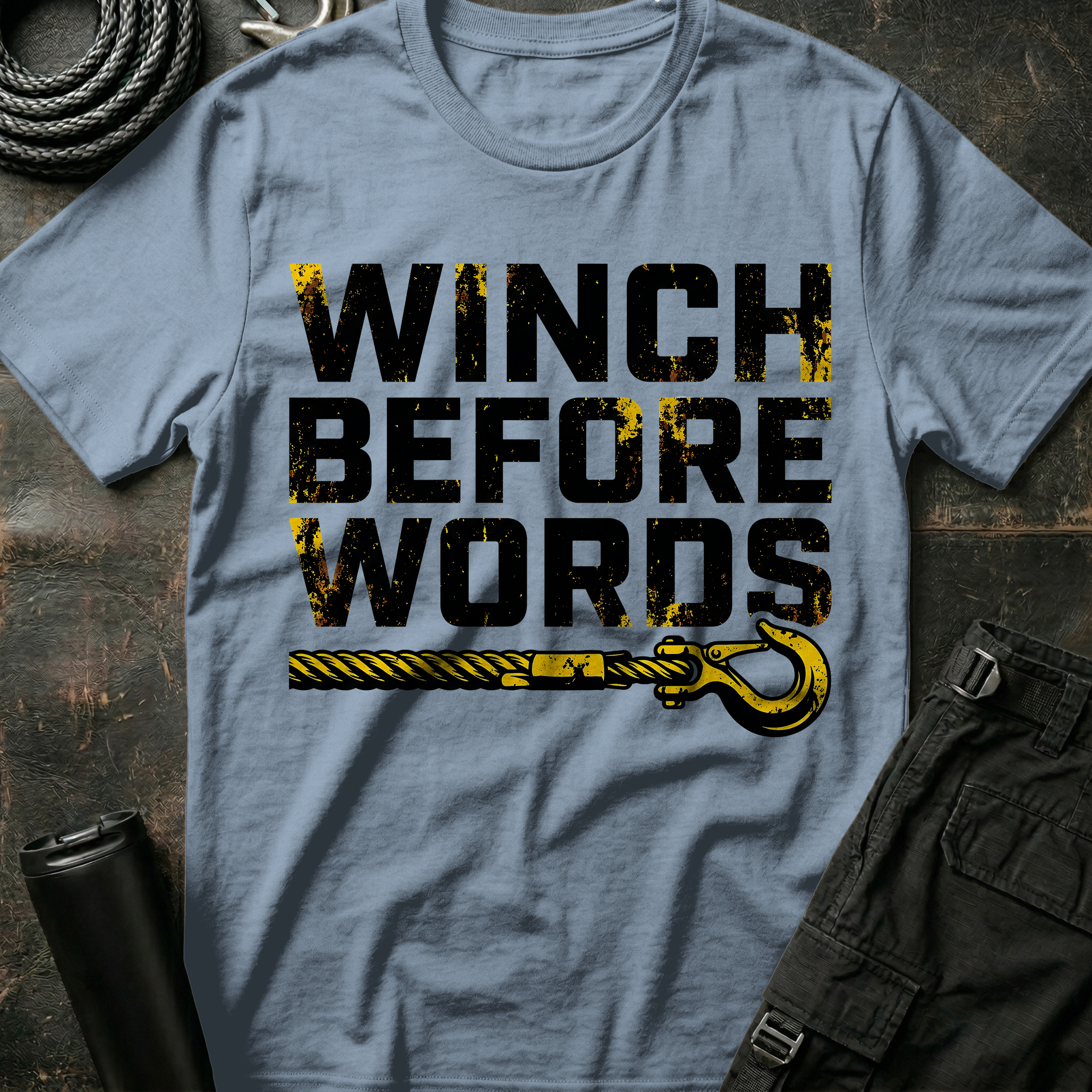 Winch Before Words T-Shirt