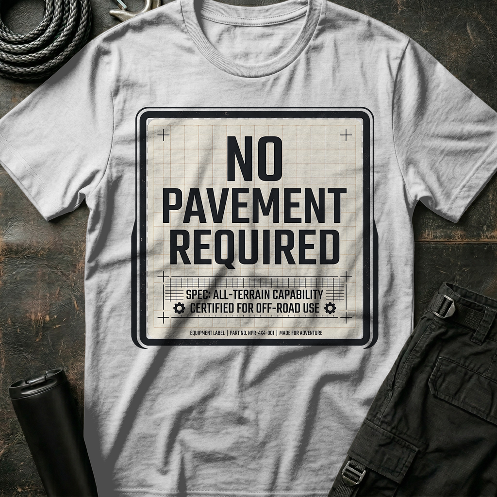 No Pavement Required T-Shirt