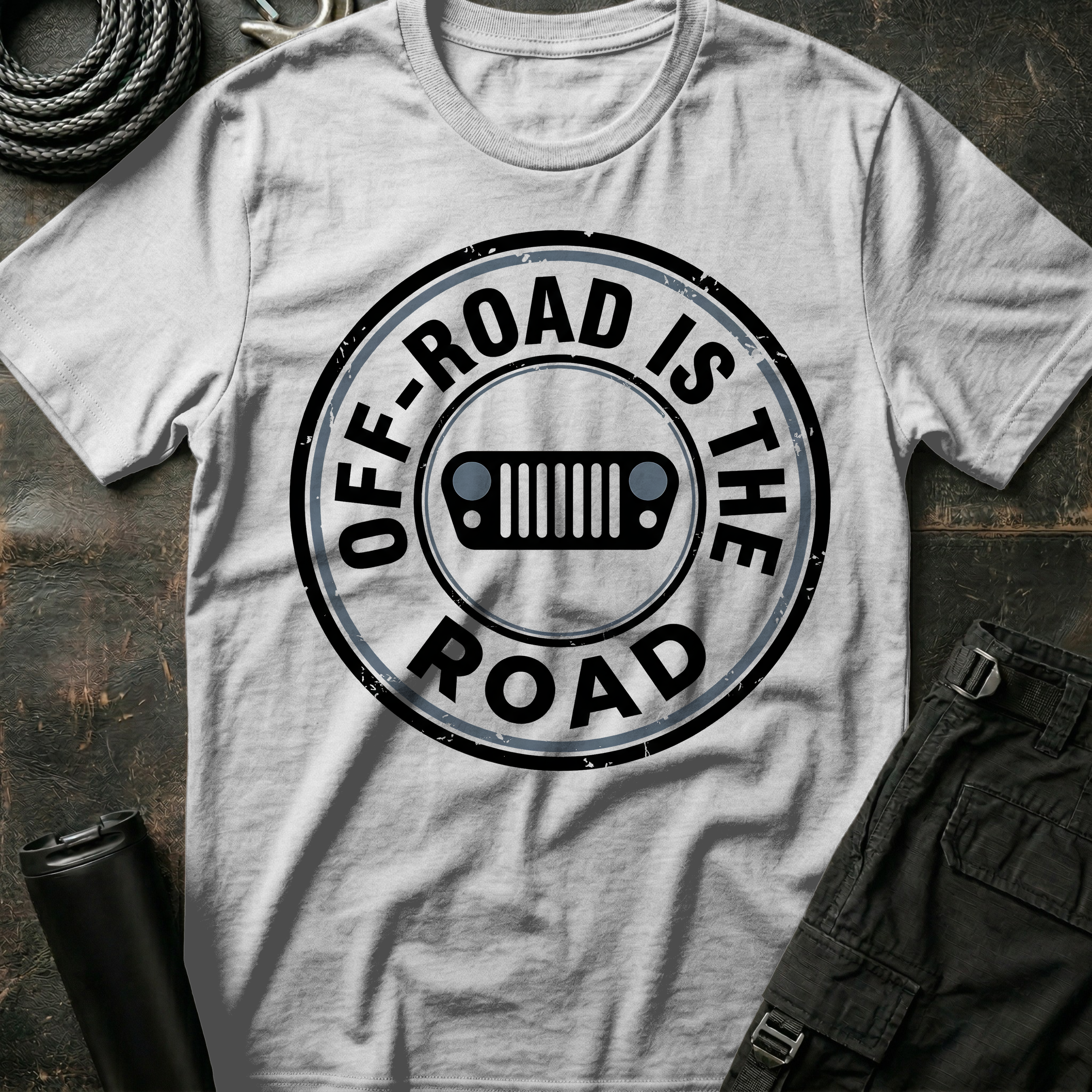 Off-Road is the Road T-Shirt