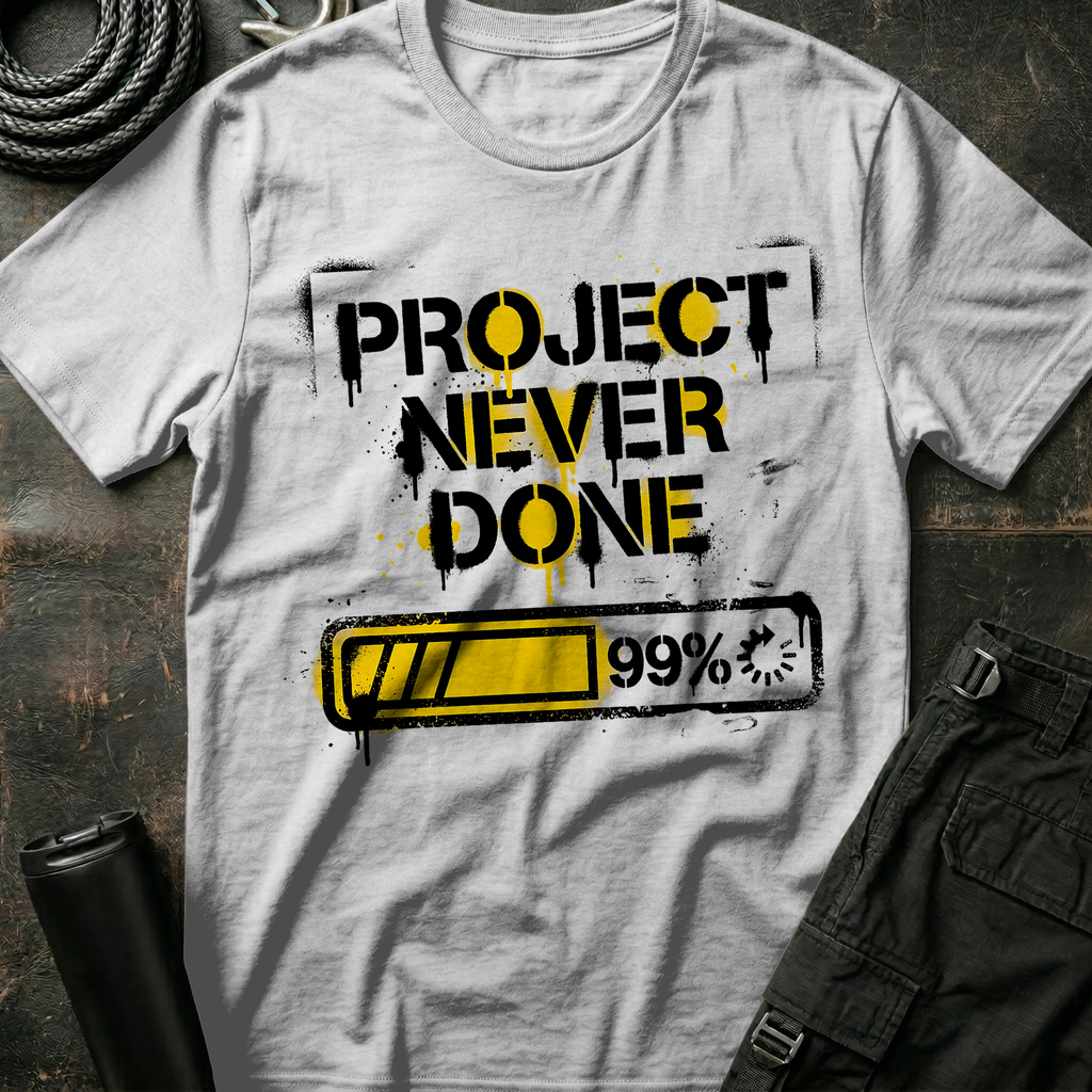 Project Never Done T-Shirt