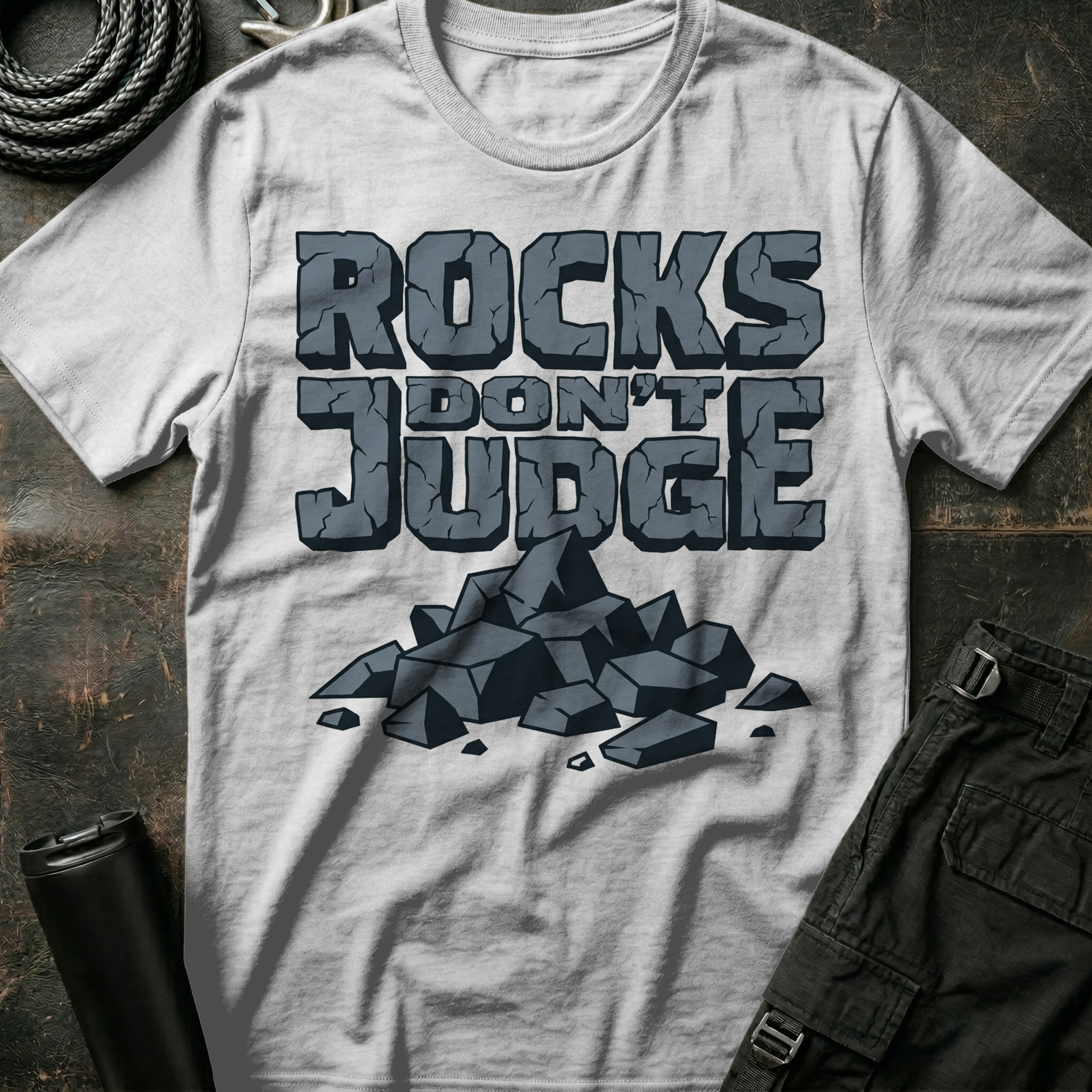 Rocks Don't Judge T-Shirt