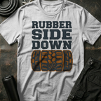 Rubber Side Down T-Shirt