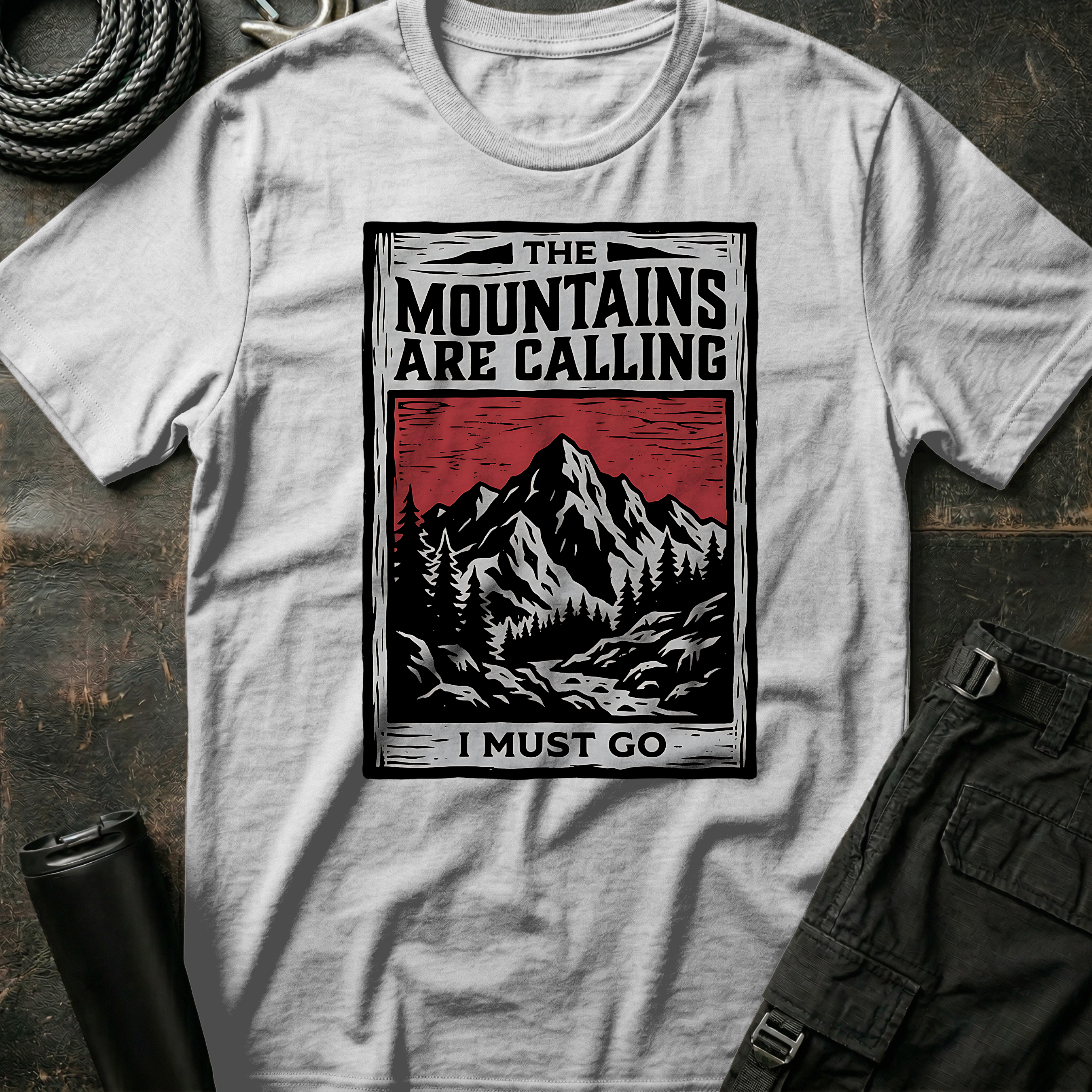 The Mountains are Calling T-Shirt