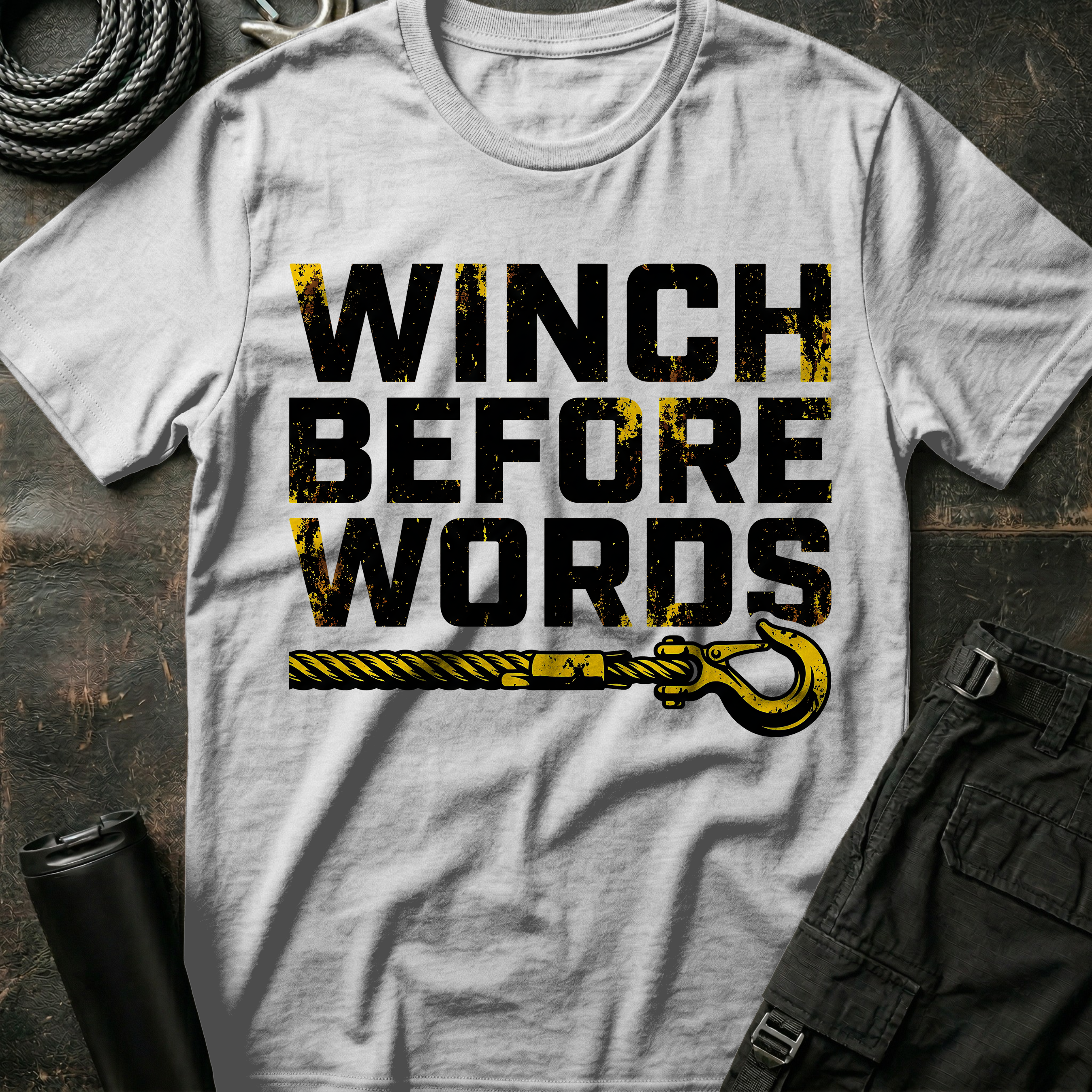 Winch Before Words T-Shirt