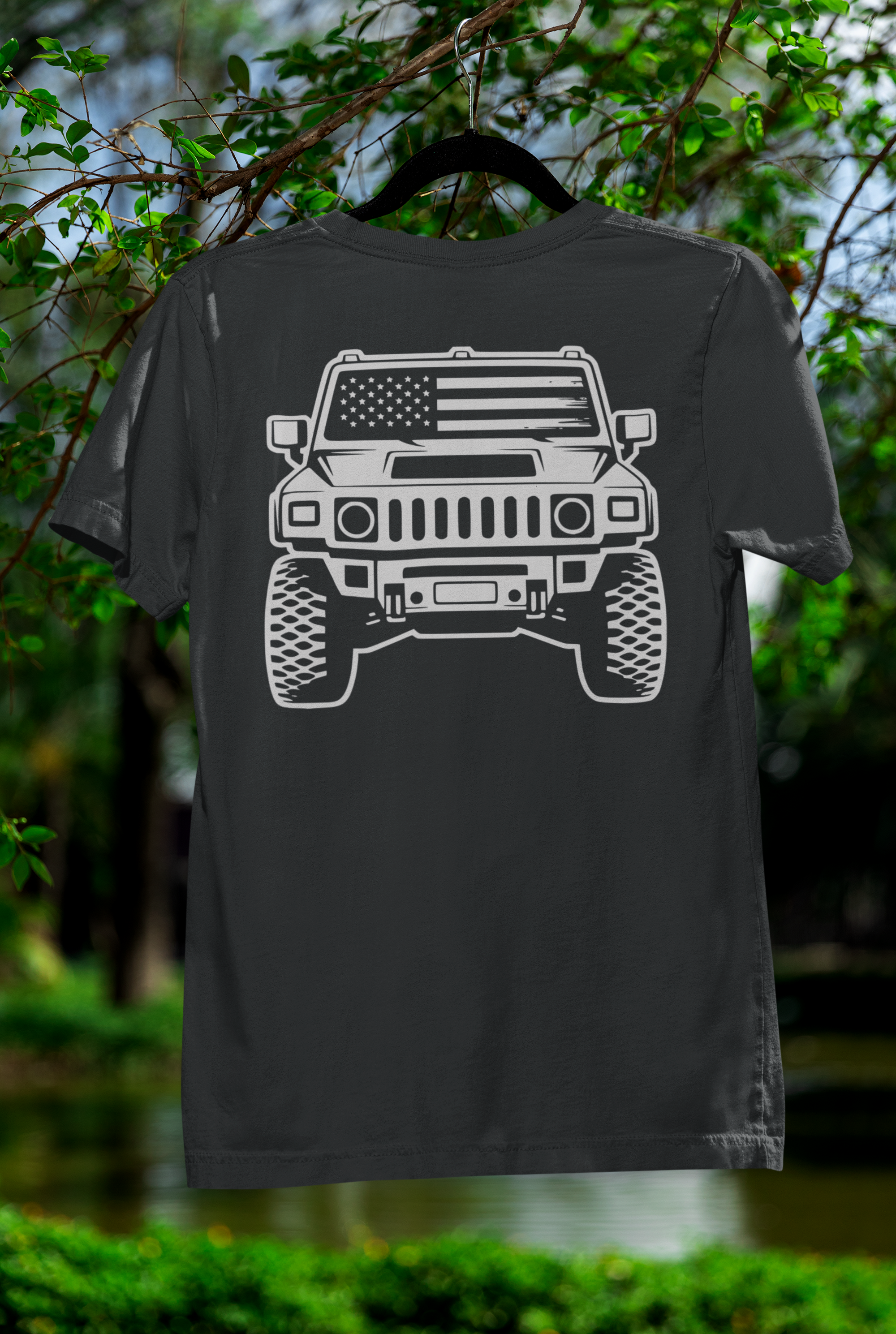 American Hummer Silhouette T-Shirt