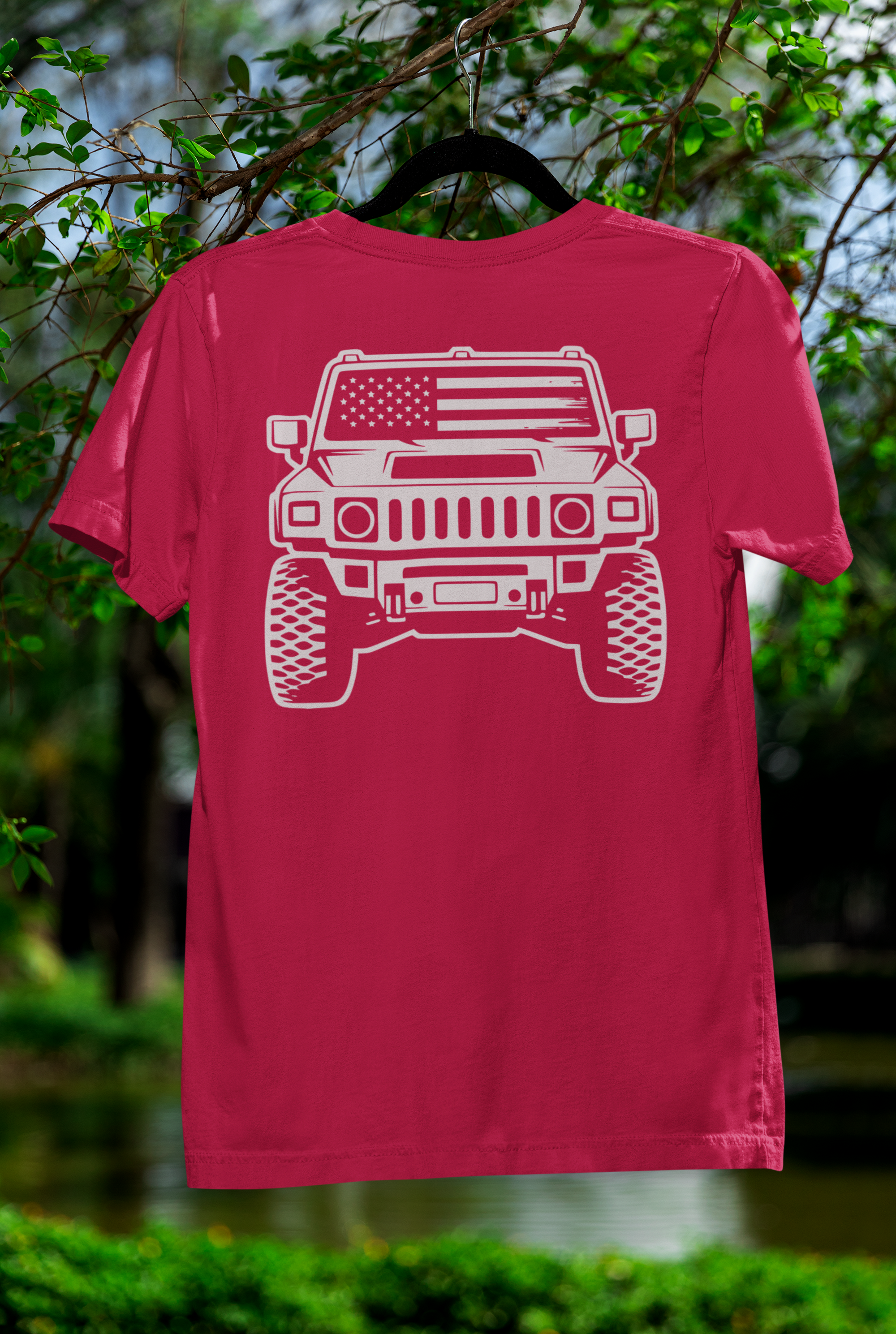 American Hummer Silhouette T-Shirt