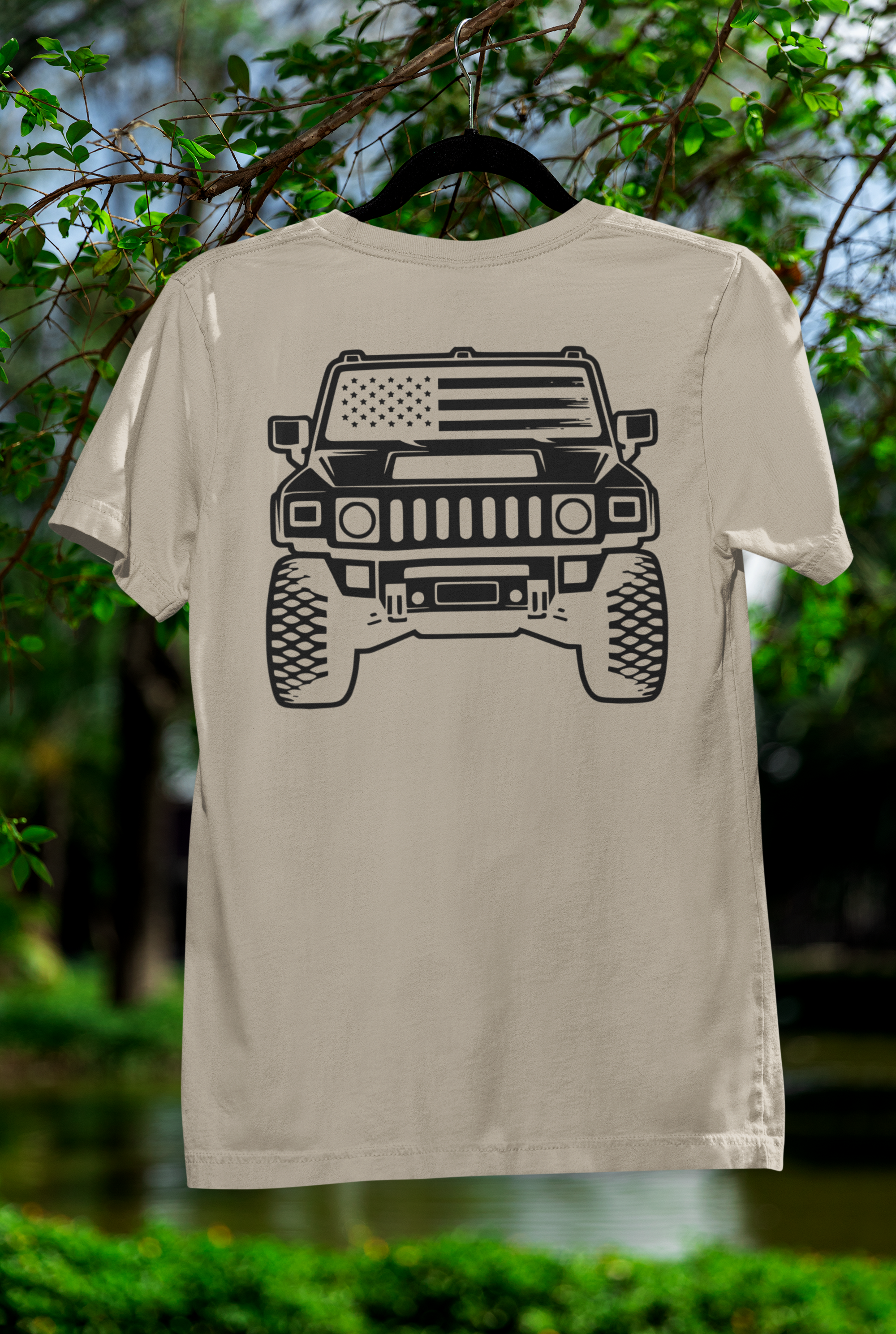 American Hummer Silhouette T-Shirt
