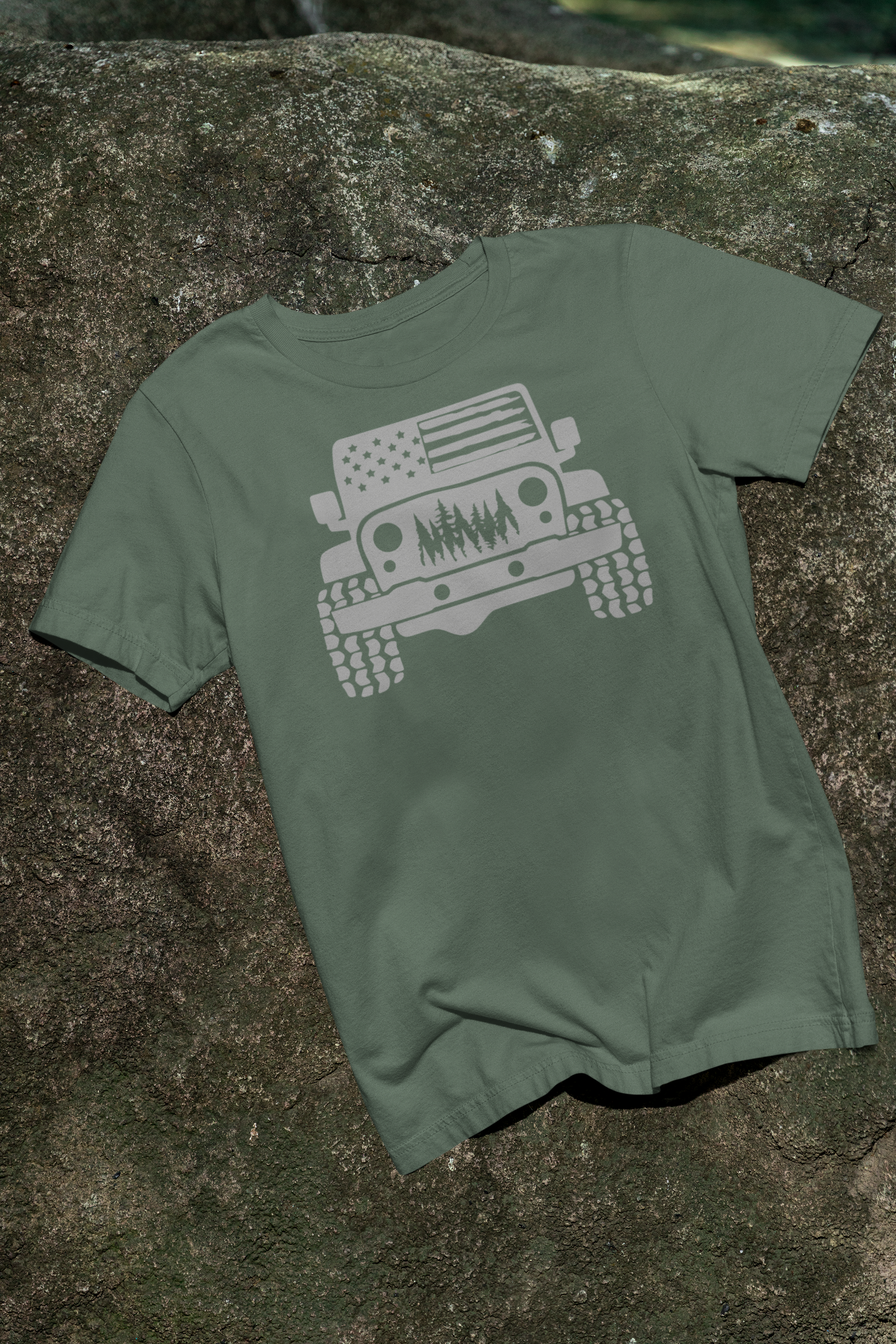 American Jeep Silhouette T-Shirt