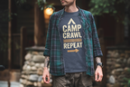 CAMP-CRAWL-REPEAT - Off-Road Unisex T-Shirt