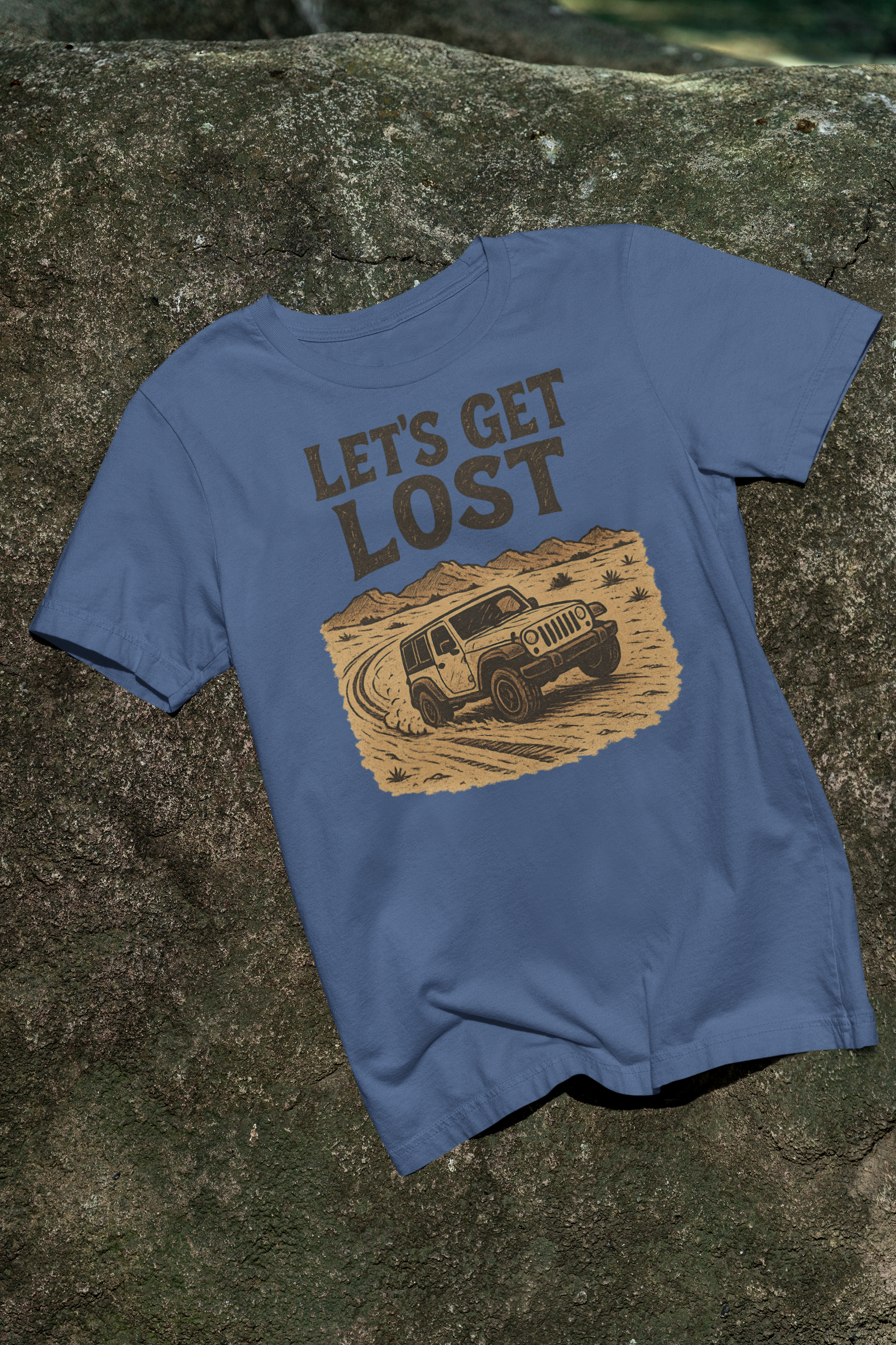 'Let's Get Lost' Jeep T-Shirt