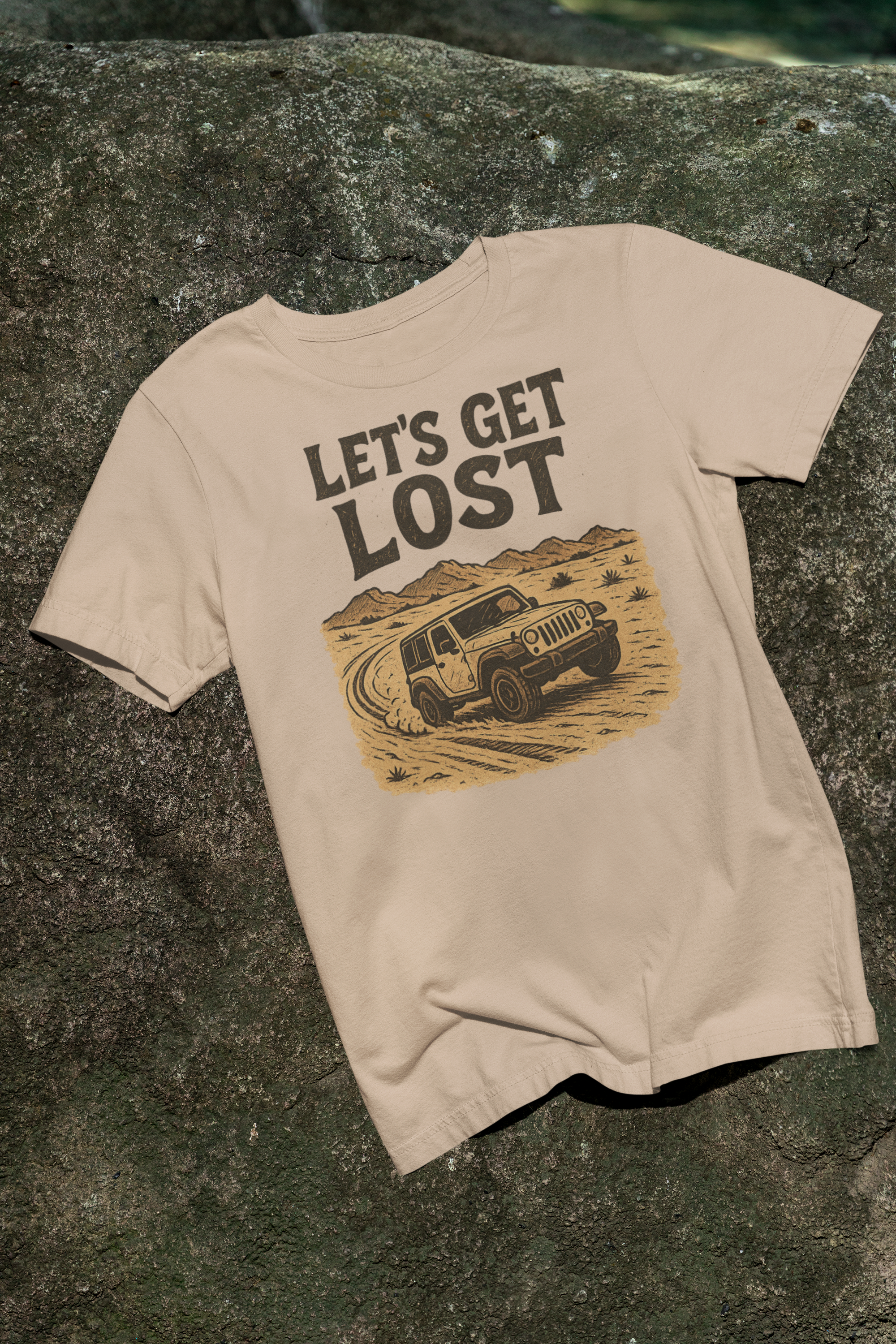 'Let's Get Lost' Jeep T-Shirt