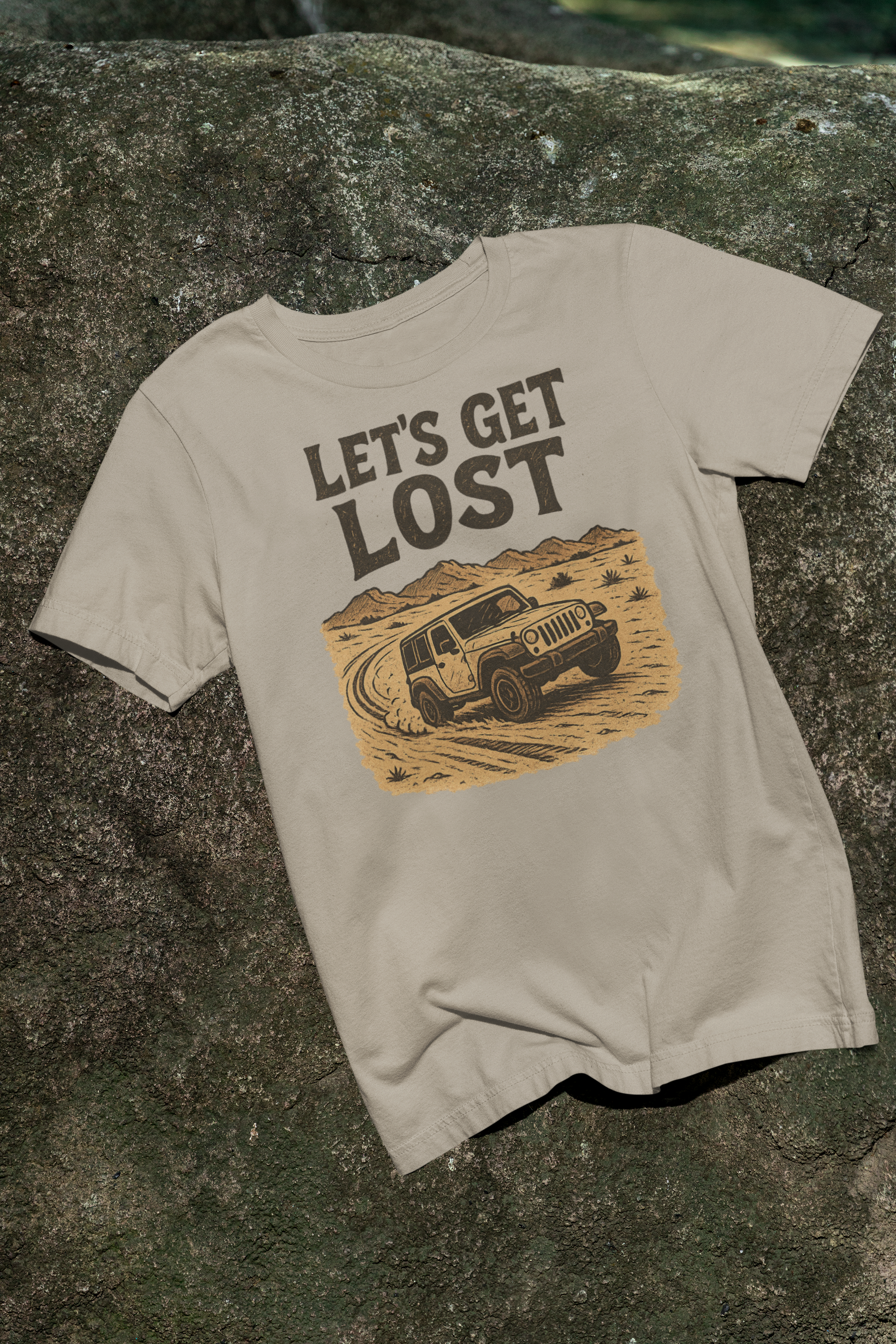 'Let's Get Lost' Jeep T-Shirt