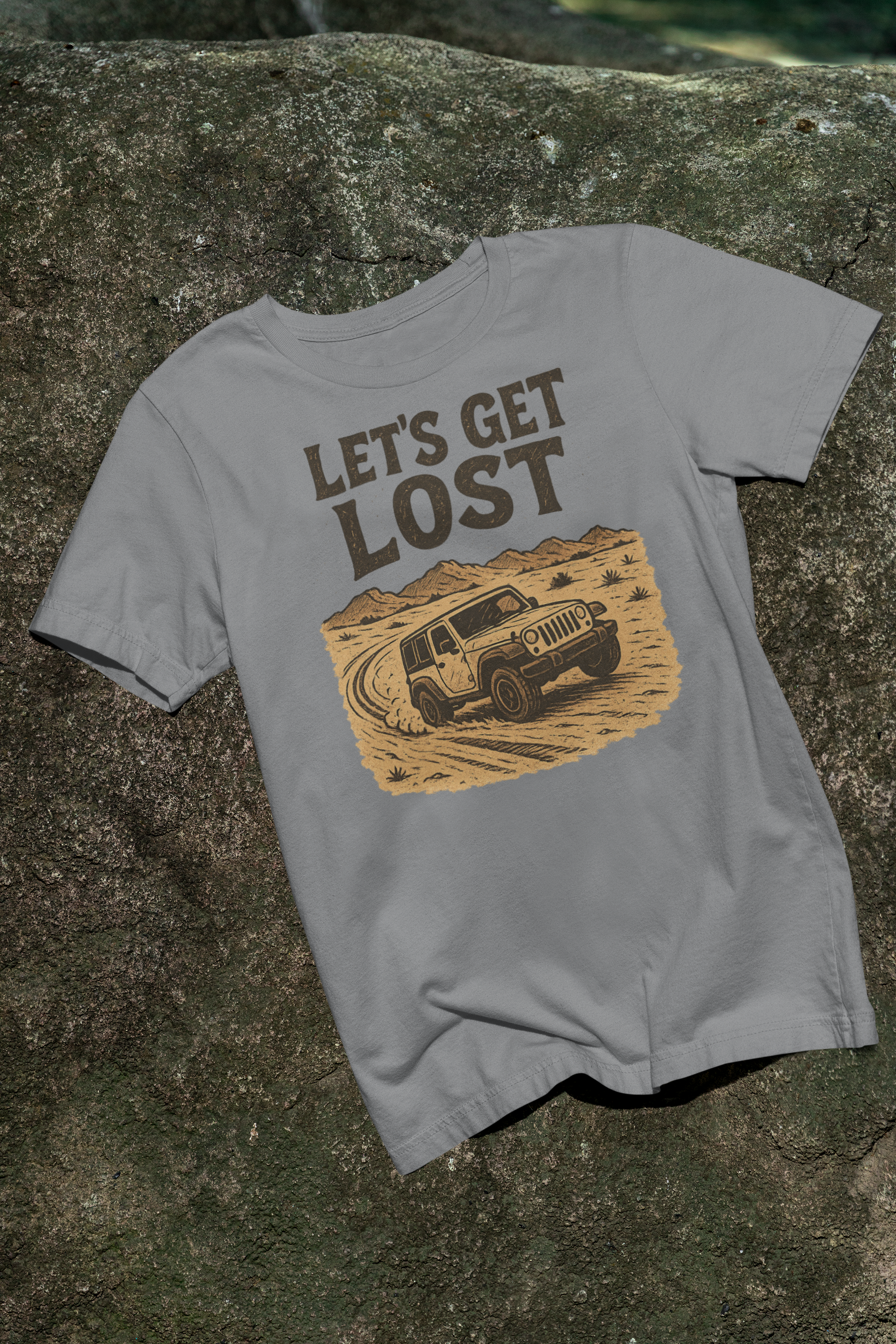'Let's Get Lost' Jeep T-Shirt