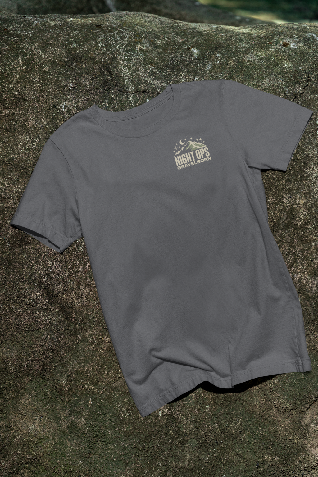 GravelBorn Night Ops T-Shirt - Nighttime Overlanding Adventure Apparel