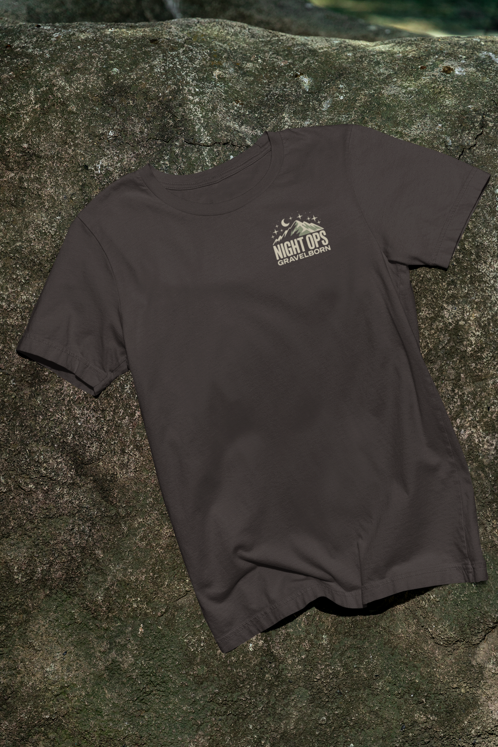 GravelBorn Night Ops T-Shirt - Nighttime Overlanding Adventure Apparel