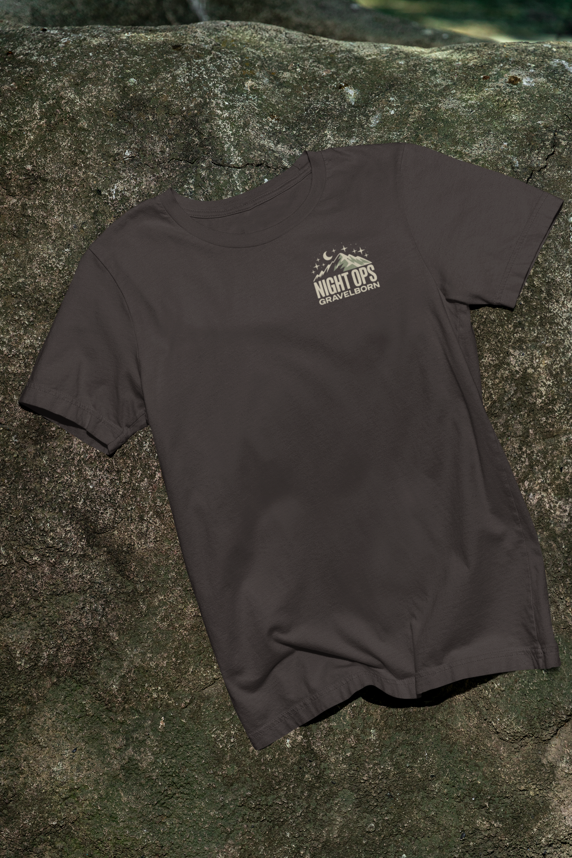 GravelBorn Night Ops T-Shirt - Nighttime Overlanding Adventure Apparel