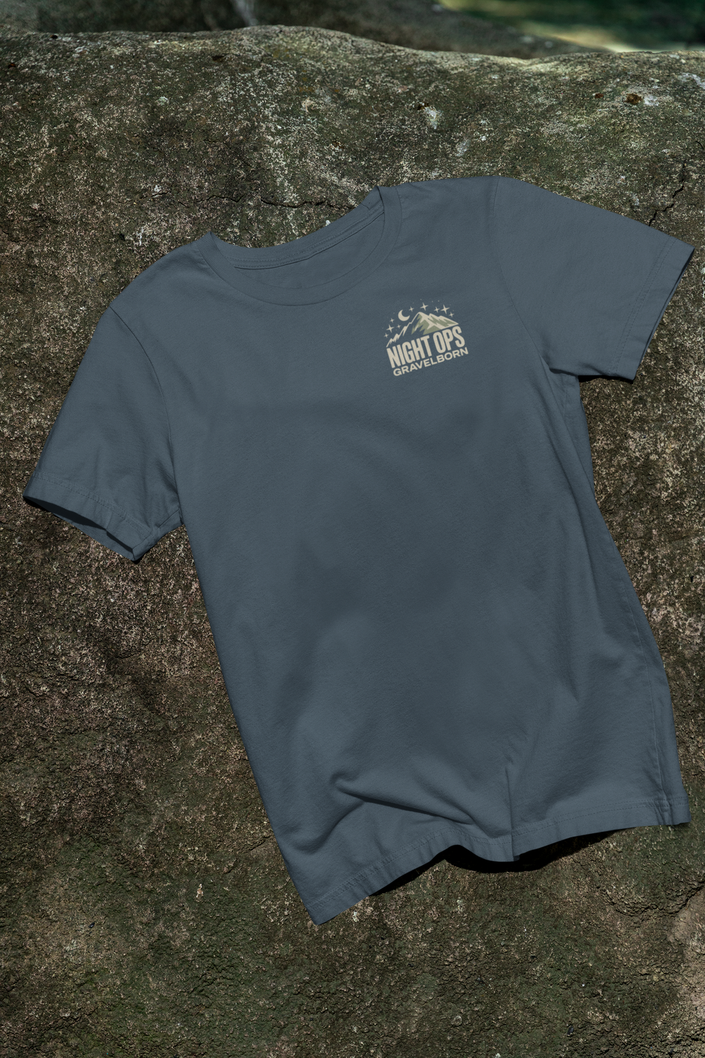 GravelBorn Night Ops T-Shirt - Nighttime Overlanding Adventure Apparel